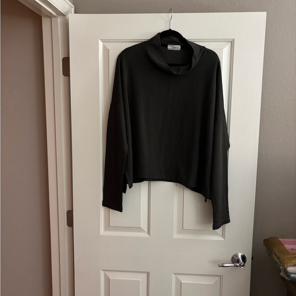Bryn Walker Olive Long Sleeve Top